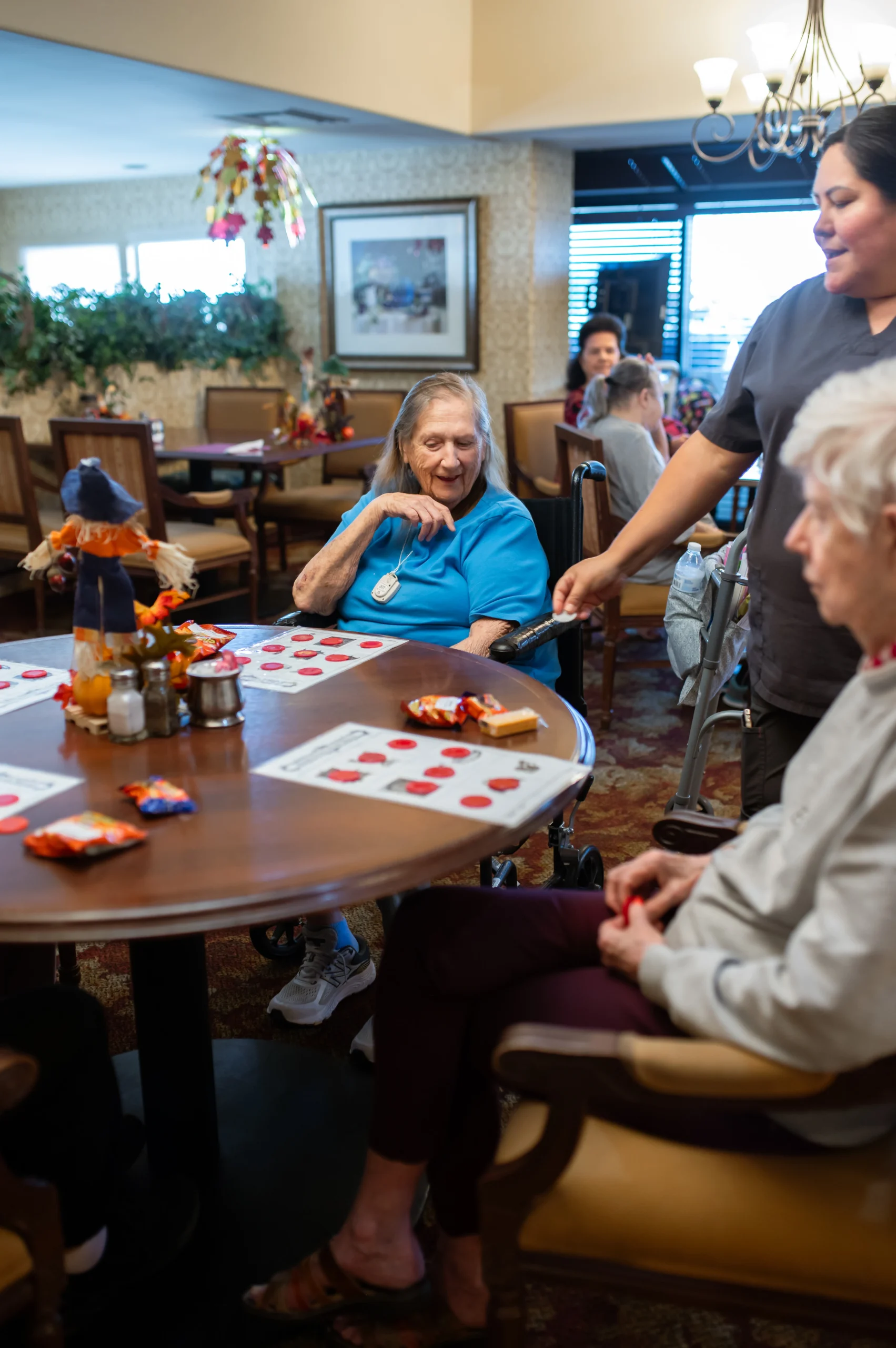 Seniors doing activities
